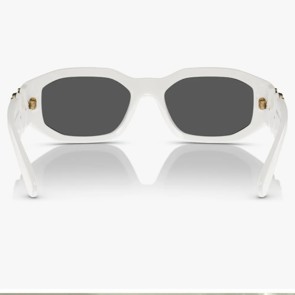 NEW VERSACE WHITE SUNGLASSES - 53mm